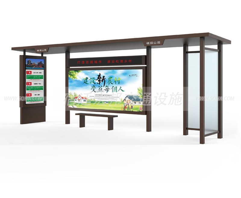 鄉(xiāng)鎮(zhèn)公交候車亭-鄉(xiāng)鎮(zhèn)公交候車亭廠家、制作、價格